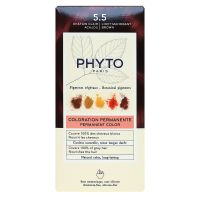 Phyto Color coloration permanente 5,5  chatain clair acajou