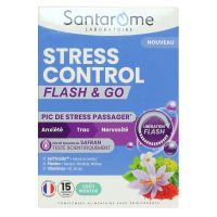 Stress Control Flash & Go pic de stress passager 15 comprimés