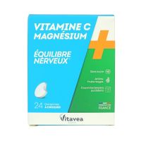 Vitamine C & magnésium équilibre nerveux 24 comprimés