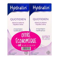 Quotidien gel lavant 2x200ml