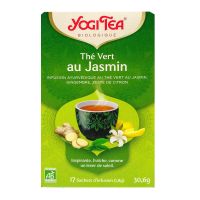 Thé vert au jasmin bio 17 sachets