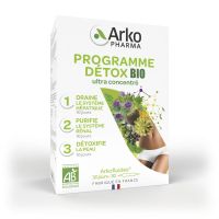 Arkofluides programme détox 30 ampoules