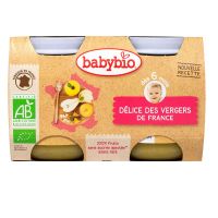 Petit pot fruits délices des vergers 2x130g