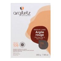 Masque & bain argile rouge 200g