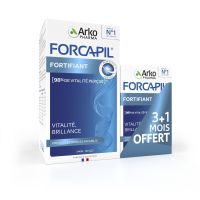 Forcapil cheveux 180+60 gélules