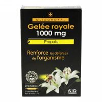 20 ampoules gelée royale propolis