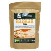 Poudre de baobab bio énergie articulations belle peau 200g