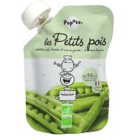 Les petits pois gourde purée bio dès 4-6 mois 120g