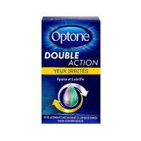 Double action gouttes yeux irrités 10ml