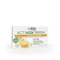 Activox propolis miel citron 20 comprimés