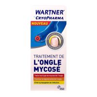 Wartner traitement de l'ongle mycosé 7ml