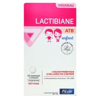 Lactibiane ATB enfants goût fraise 10 comprimés