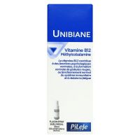 Unibiane vitamine B12 fonctionnement de l'organisme 20ml