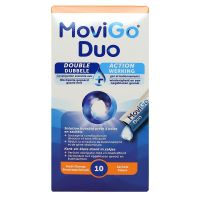 Duo double action constipation et ballonnements solution buvable 10 sachets