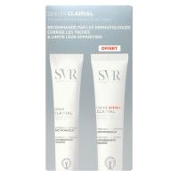 Coffret Clairial sérum 30ml + crème SPF50 50ml