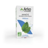 Anxiété spasmes intestinaux Mélisse bio 45 arkogélules