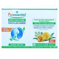 Respiratoire 16 pastilles gorge cœur liquide
