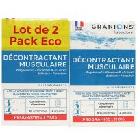 Décontractant musculaire 2x60 comprimés