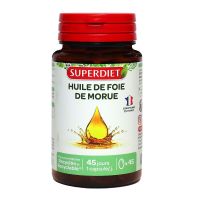 Huile de foie de morue bio 45 capsules