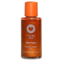 Amber Flower huile Glow pailletée 100ml