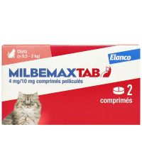 Milbemax Tab chaton chat 0.5 à 2kg