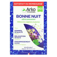 Arkofluide Bonne Nuit ultra concentré 20 ampoules x 10ml