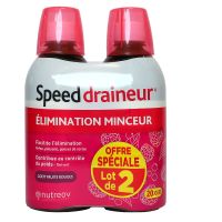 Speed Draineur élimination Minceur fruits rouges 2x500ml