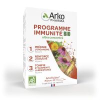Arkofluides programme immunité bio 30 ampoules