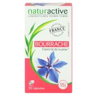 Bourrache élasticité de la peau 30 capsules