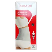 Ceinture chauffante gris anthracite taille Small hauteur 25cm