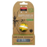 Diffuseur boule anti-moustiques toutes zones motif feuille