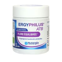 Ergyphilus ATB probiotiques flore équilibrée 30 gélules