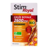 Stim Royal gelée royale bio 2600mg 20 ampoules