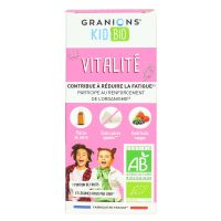 Kid vitalité réduction de la fatigue sirop 125ml