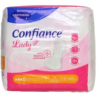 Lady 12 protections anatomiques fuite urinaire 4 gouttes