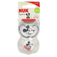 Space Disney Baby 18-36 mois 2 sucettes silicone Mickey / Mickey