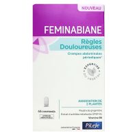 Feminabiane règles douloureuses crampes abdominales 45 comprimés