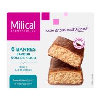 6 barres minceur coco