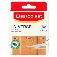 Universel 10 pansements extra flexibles 1m x 6cm