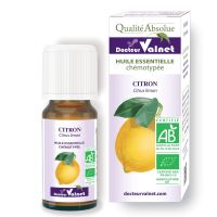 Huile essentielle citron 10ml