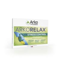 Arkorelax stress control 30 comprimés