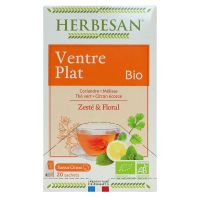 20 sachets infusion ventre plat