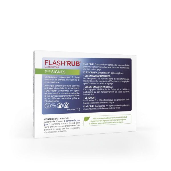 Flash'rub 15 comprimés
