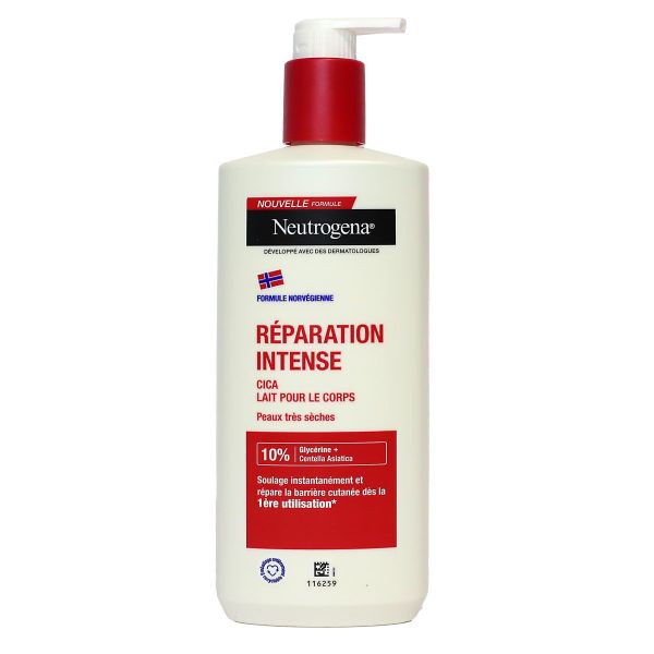 CICA lait corps réparation intense formule Norvégienne 400ml