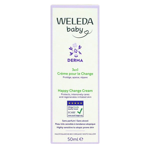 Baby Derma creme pour le change 3en1 sans parfum 50ml
