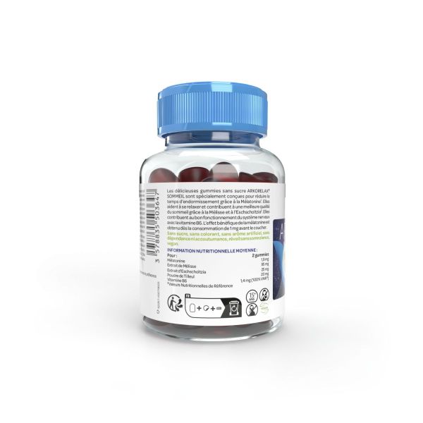 Arkorelax sommeil 30 gummies