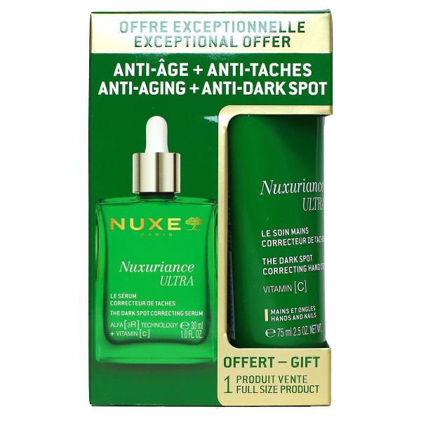 Nuxuriance Ultra le serum correcteur de taches 30ml + soin mains 75ml offert
