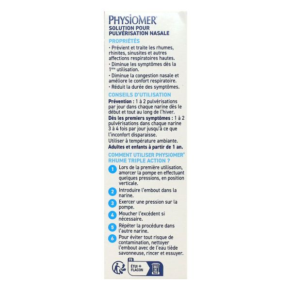 Rhume Triple action spray nasal 30ml