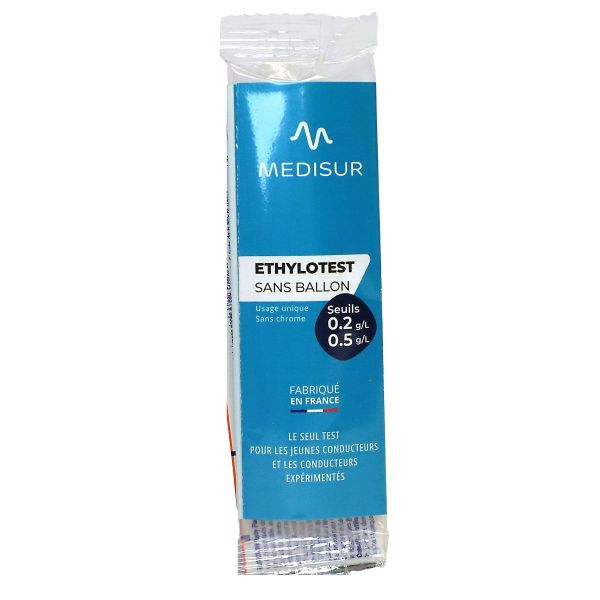Ethylotest sans ballon seuils 0,2g/L 0,5g/L