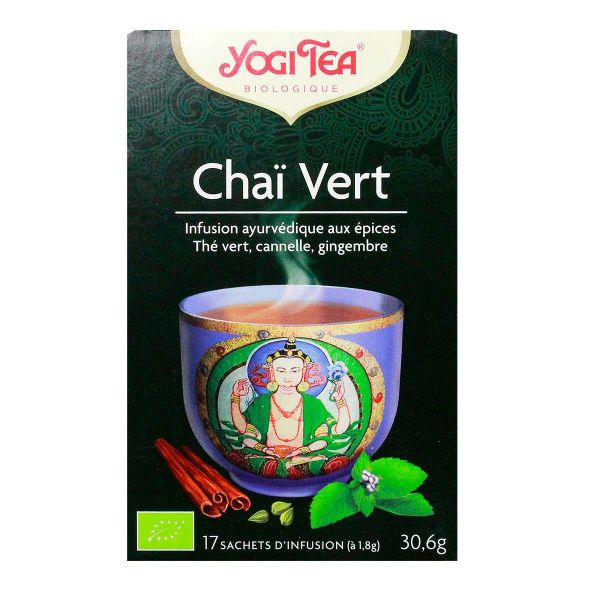 Infusion Chaï vert 17 sachets